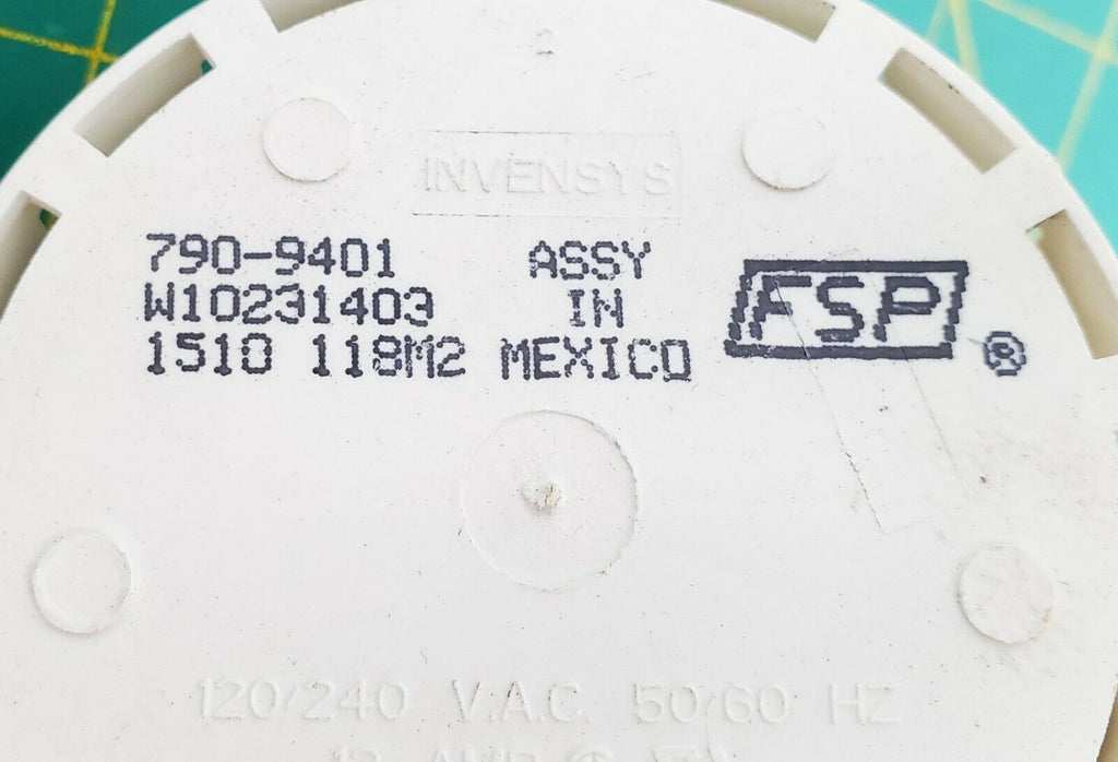 OEM Whirlpool Washer Pressure Switch W10231403 Same Day Ship & Lifetime Warranty