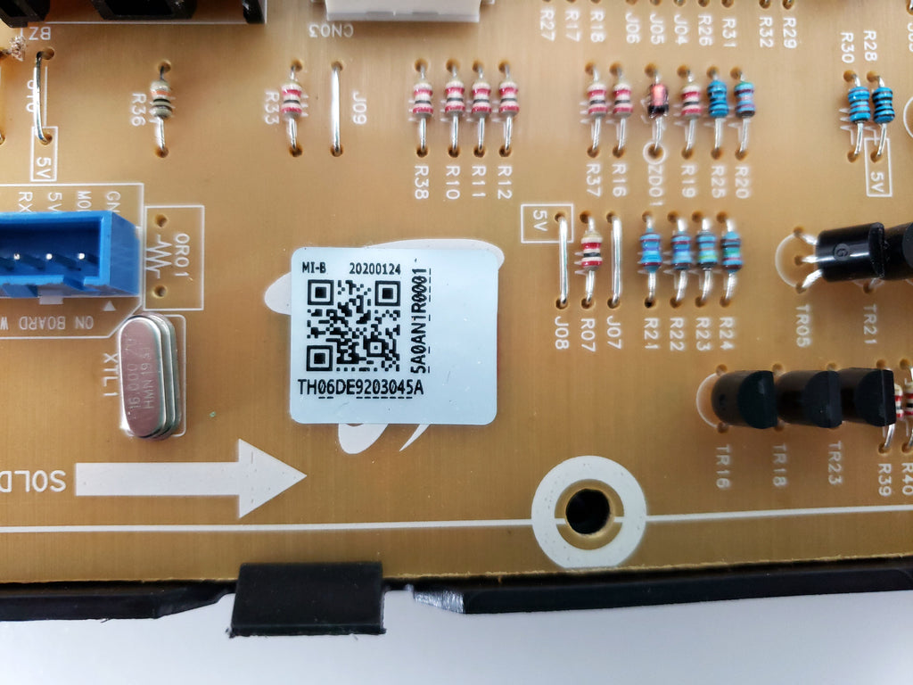 Samsung Range Control Board DE92-03045A