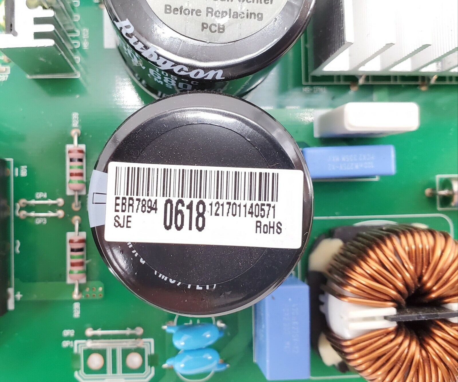 OEM  LG Fridge Control EBR78940618