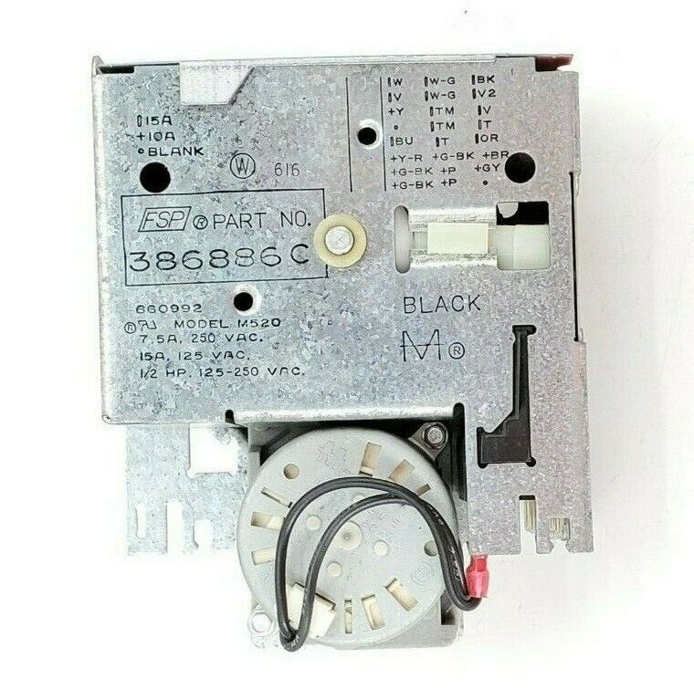 Whirlpool Washer Timer 386886
