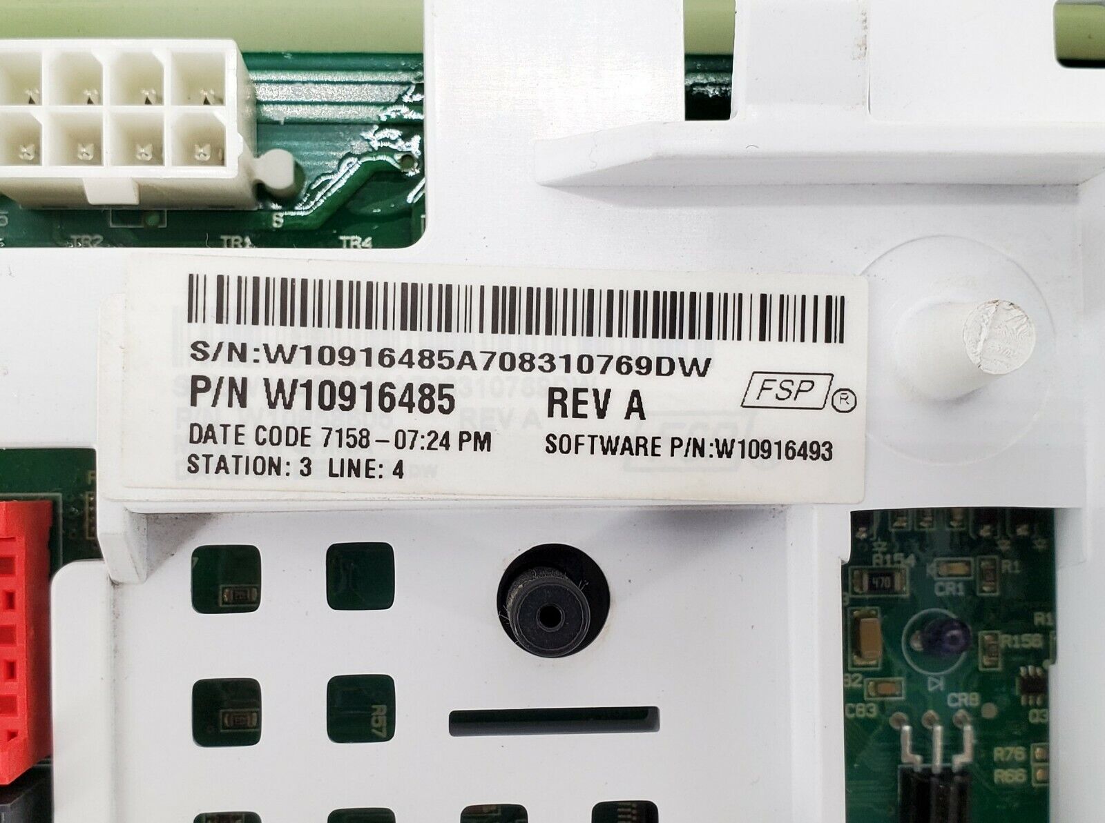 OEM  Maytag Washer Control W10916485