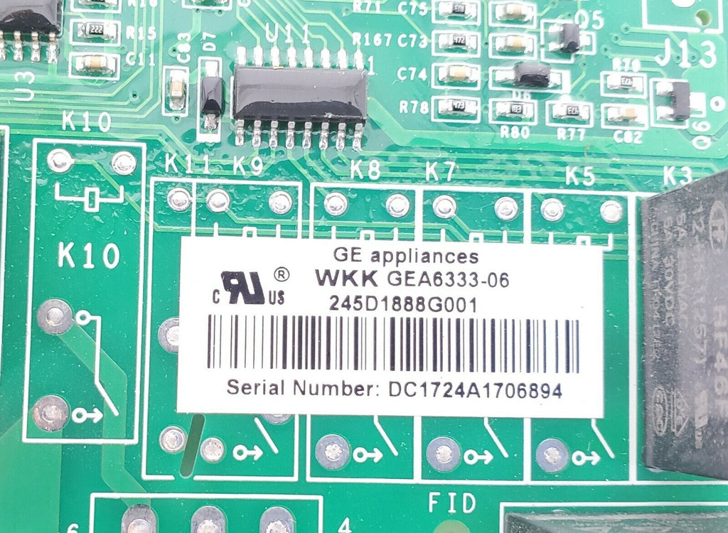 GE Refrigerator Control 245D1888G001