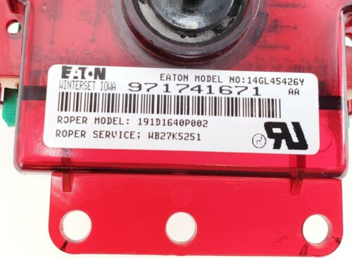 GE Range Control Board WB27K5251