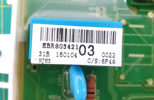 OEM LG Washer Control Board EBR80342103 Same Day Ship & Lifetime Warranty
