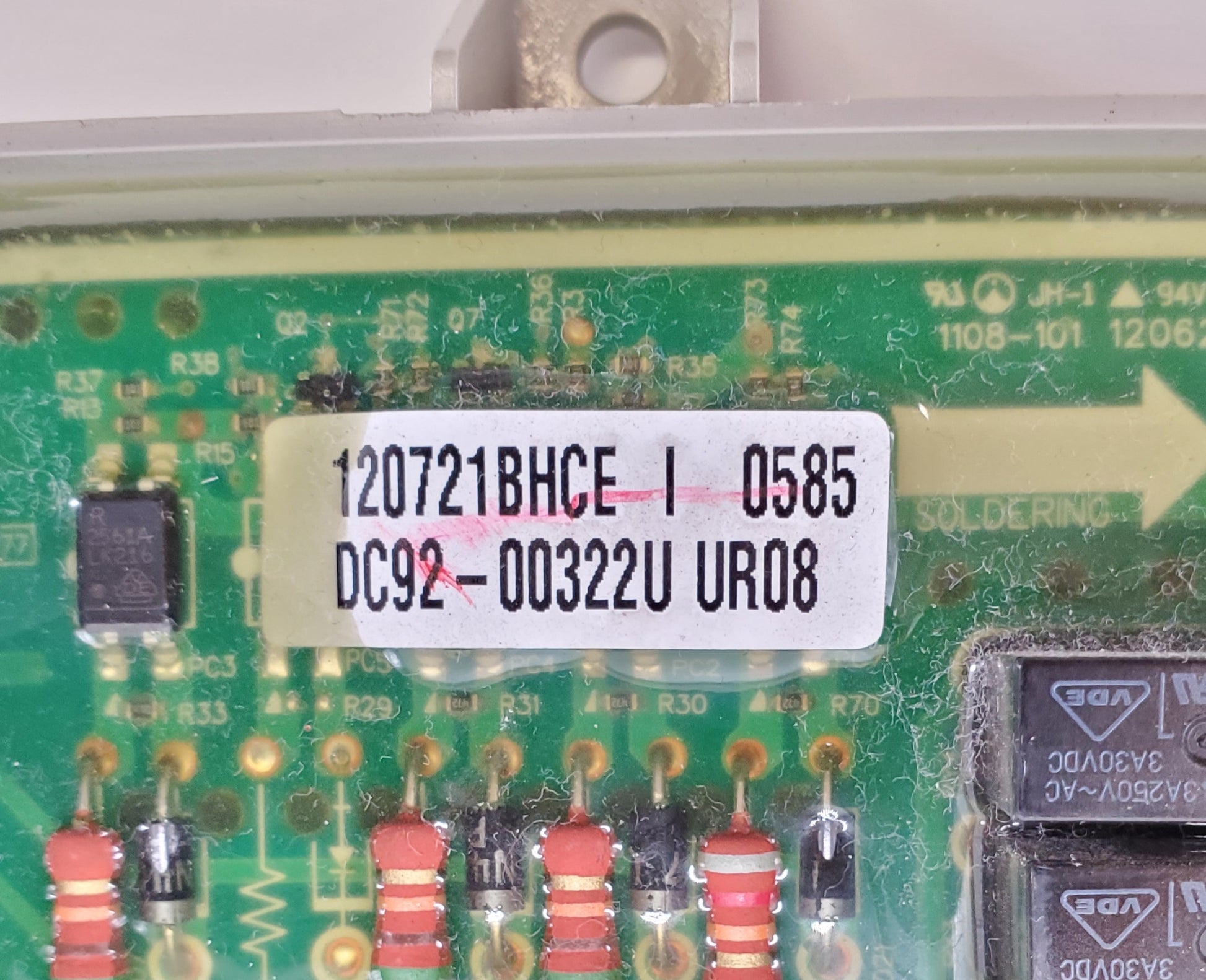 OEM  Samsung Dryer Control Board  DC92-00322U