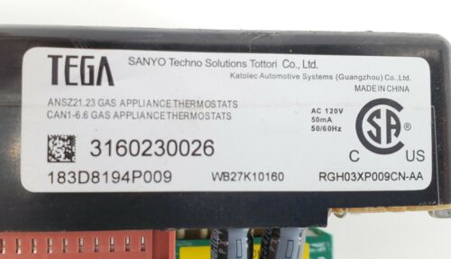 GE Range Control Board WB27K10160