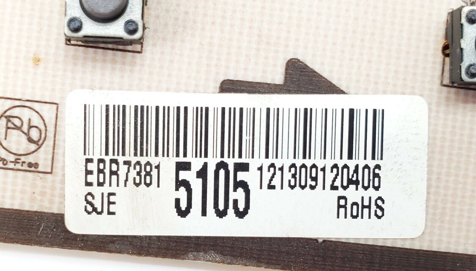 LG Range Control Board EBR73815105