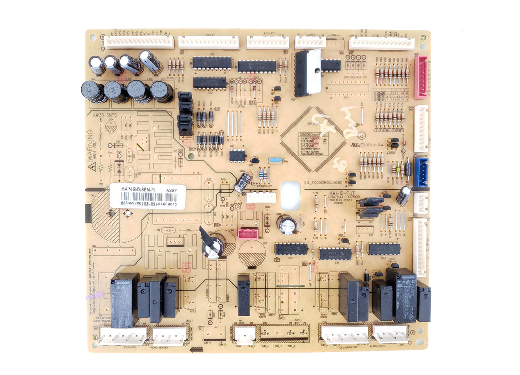 Samsung Refrigerator Control Board DA92-00593L