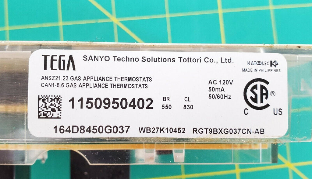 GE Range Control Board WB27K10452