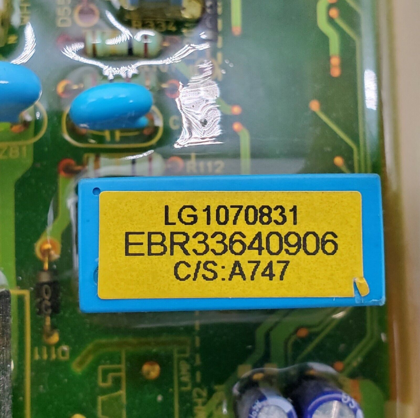 OEM LG Dryer Control Board EBR33640906 Same Day Shipping & Lifetime Warranty