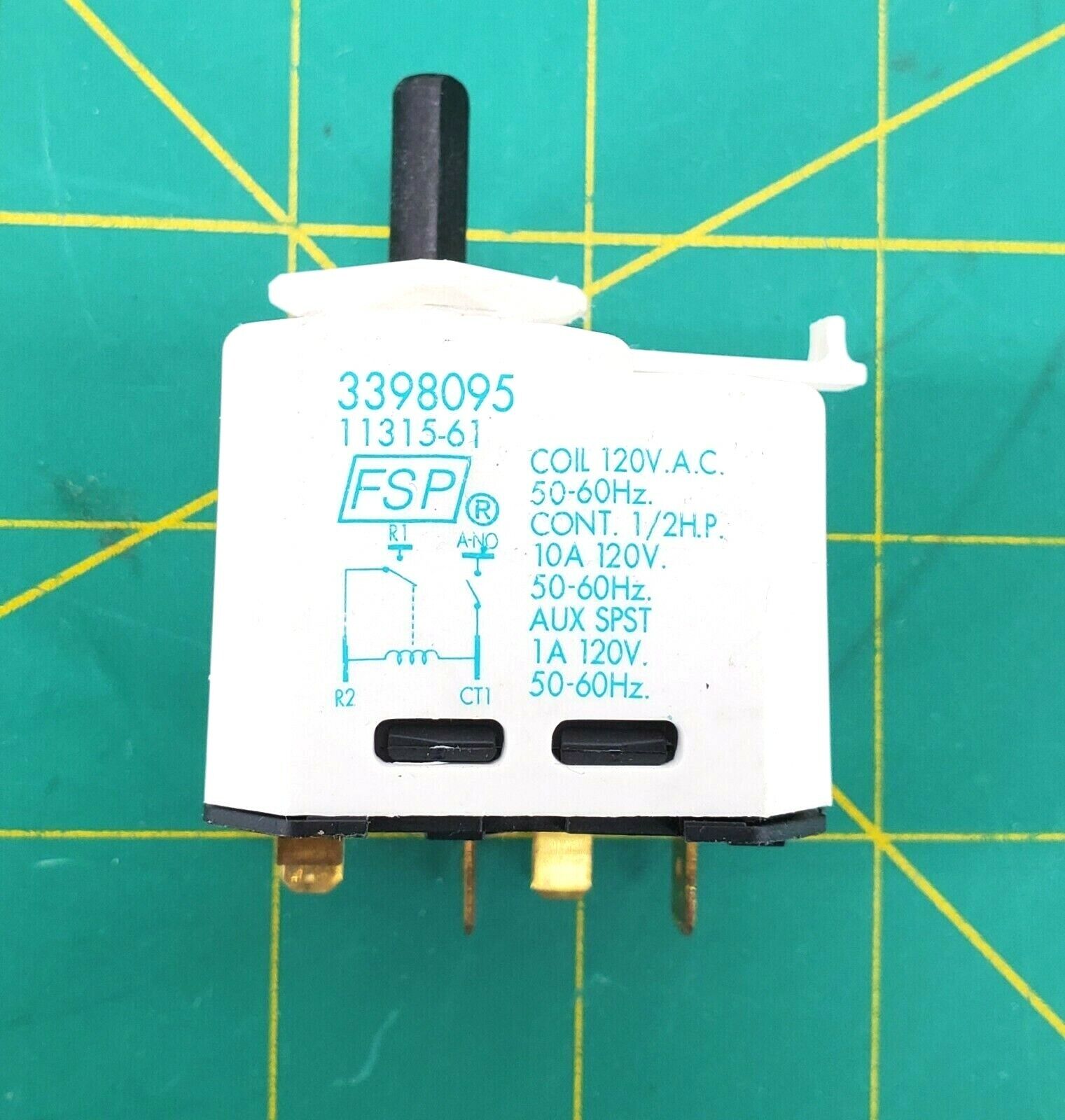 OEM Whirlpool Dryer Start Switch 3398095 Same Day Shipping & Lifetime Warranty