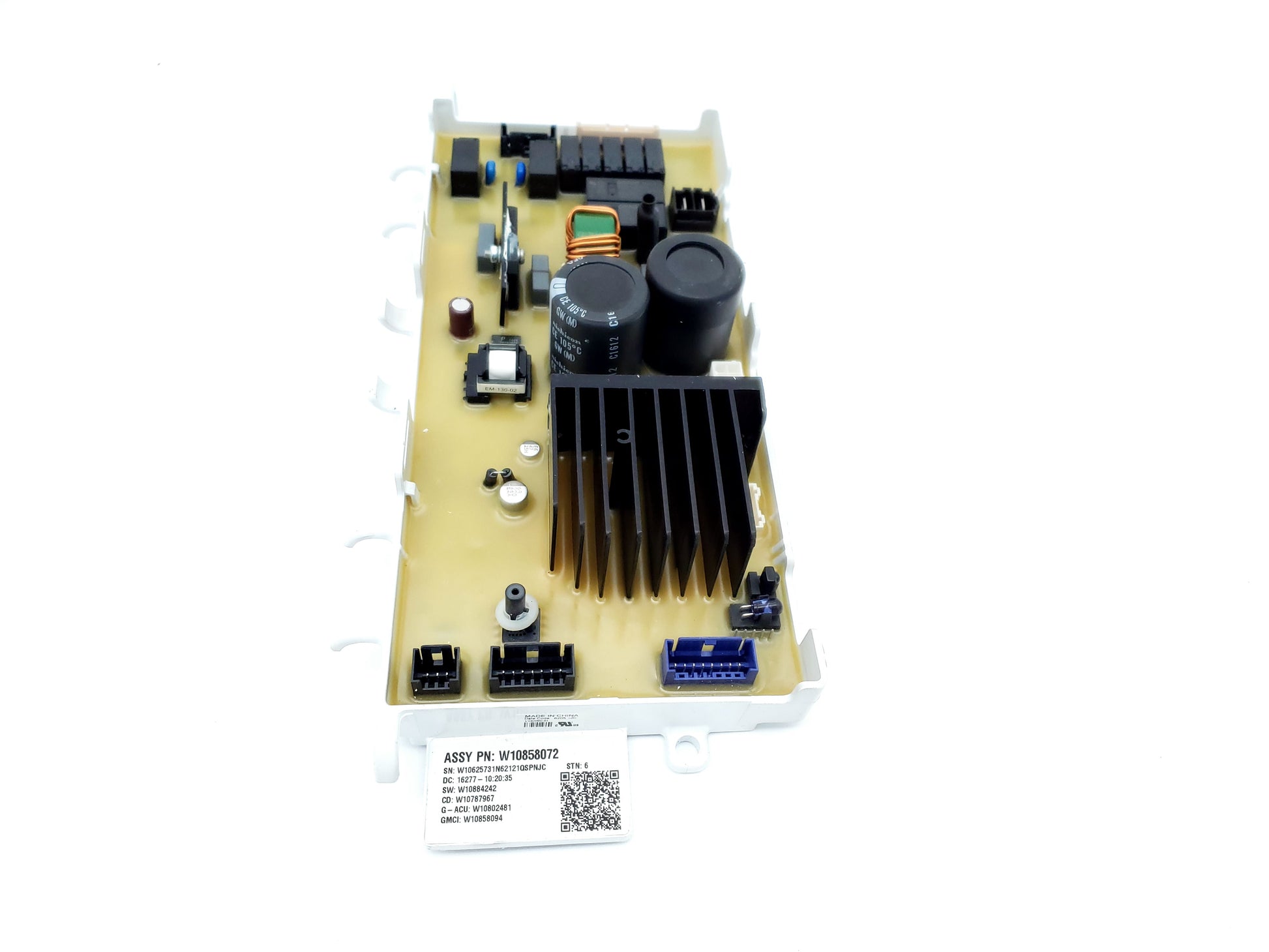 Whirlpool Washer Control Board W10858072