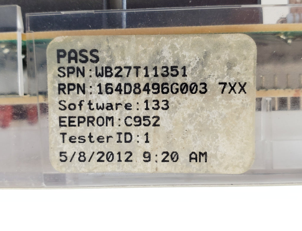 OEM  GE Range Control Board WB27T11351