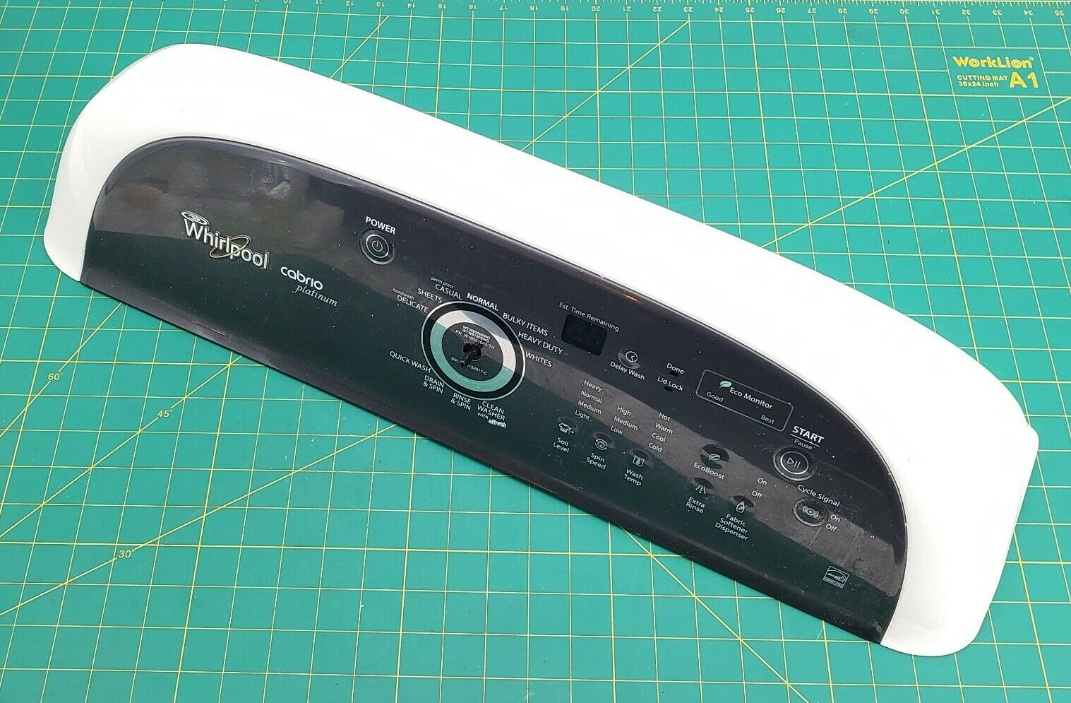 OEM Whirlpool Washer Control Panel W10521053 Same Day Ship & Lifetime Warranty