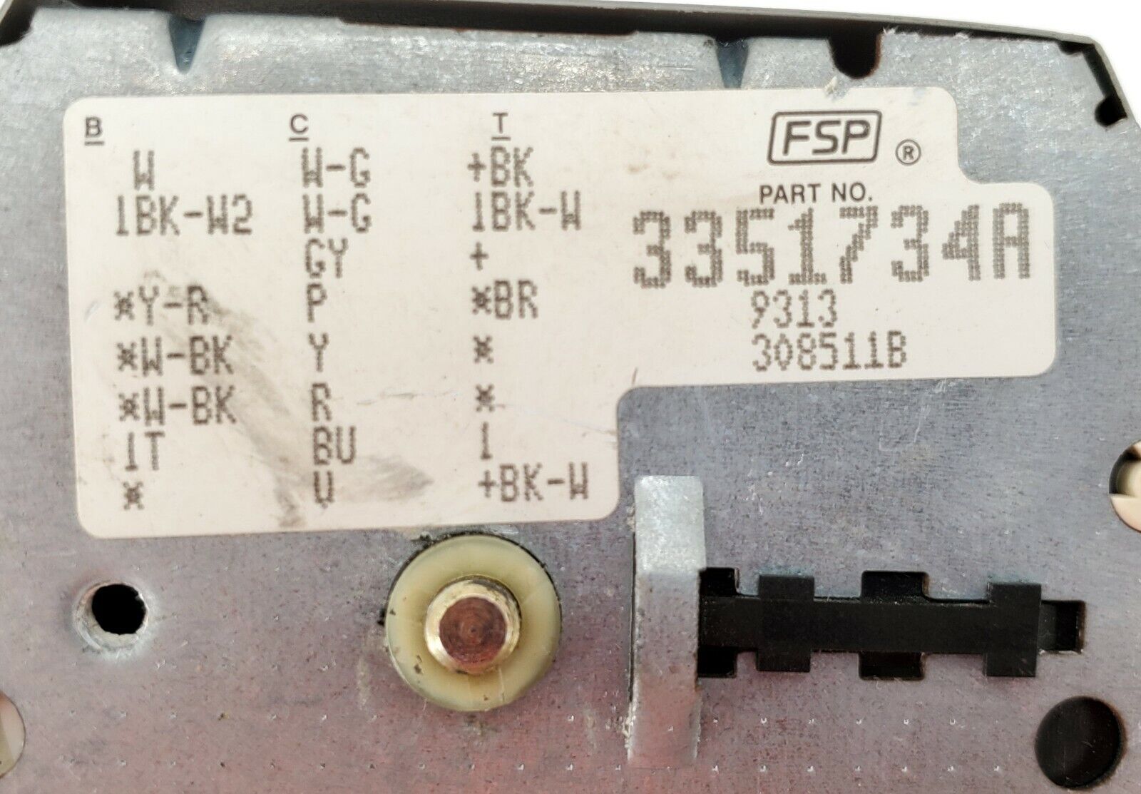 OEM Whirlpool Washer Timer 3351734 Same Day Ship & Lifetime Warranty