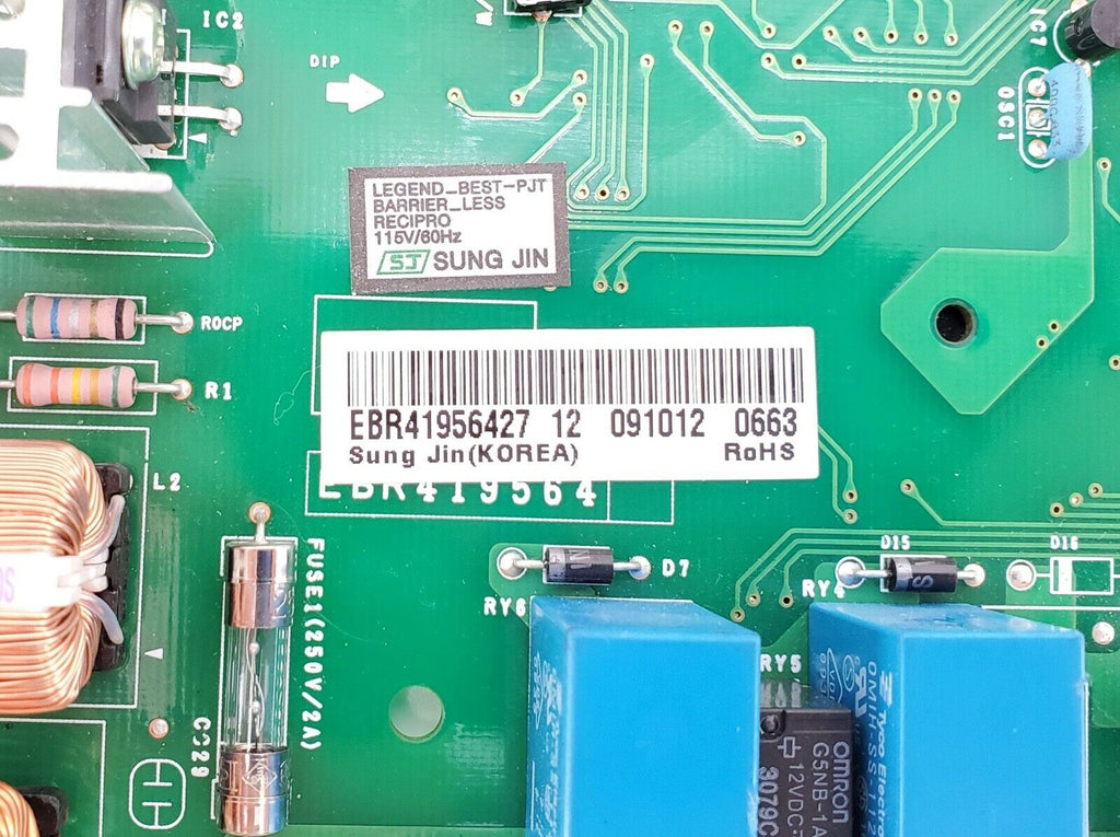 LG Refrigerator Control EBR41956427