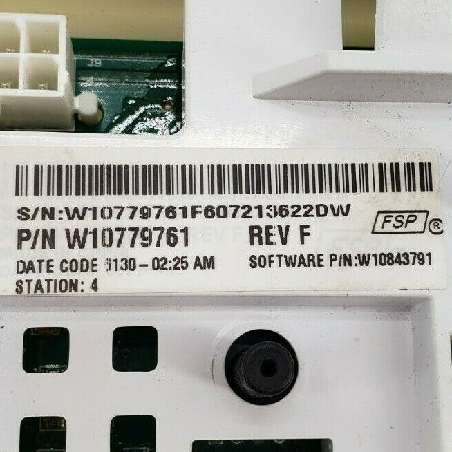 Whirlpool Washer Control W10779761