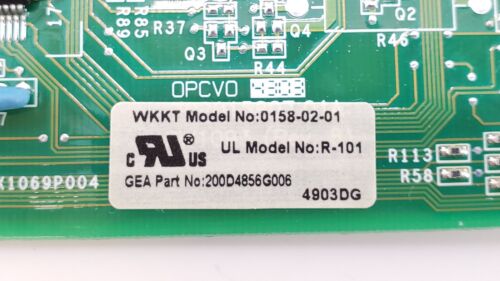 OEM  GE Refrigerator Control 200D4856G006