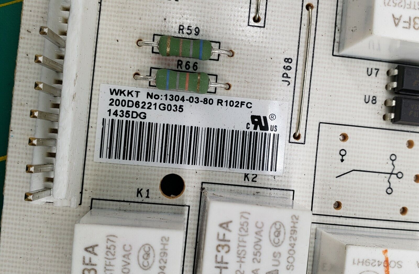 GE Refrigerator Board 200D6221G035
