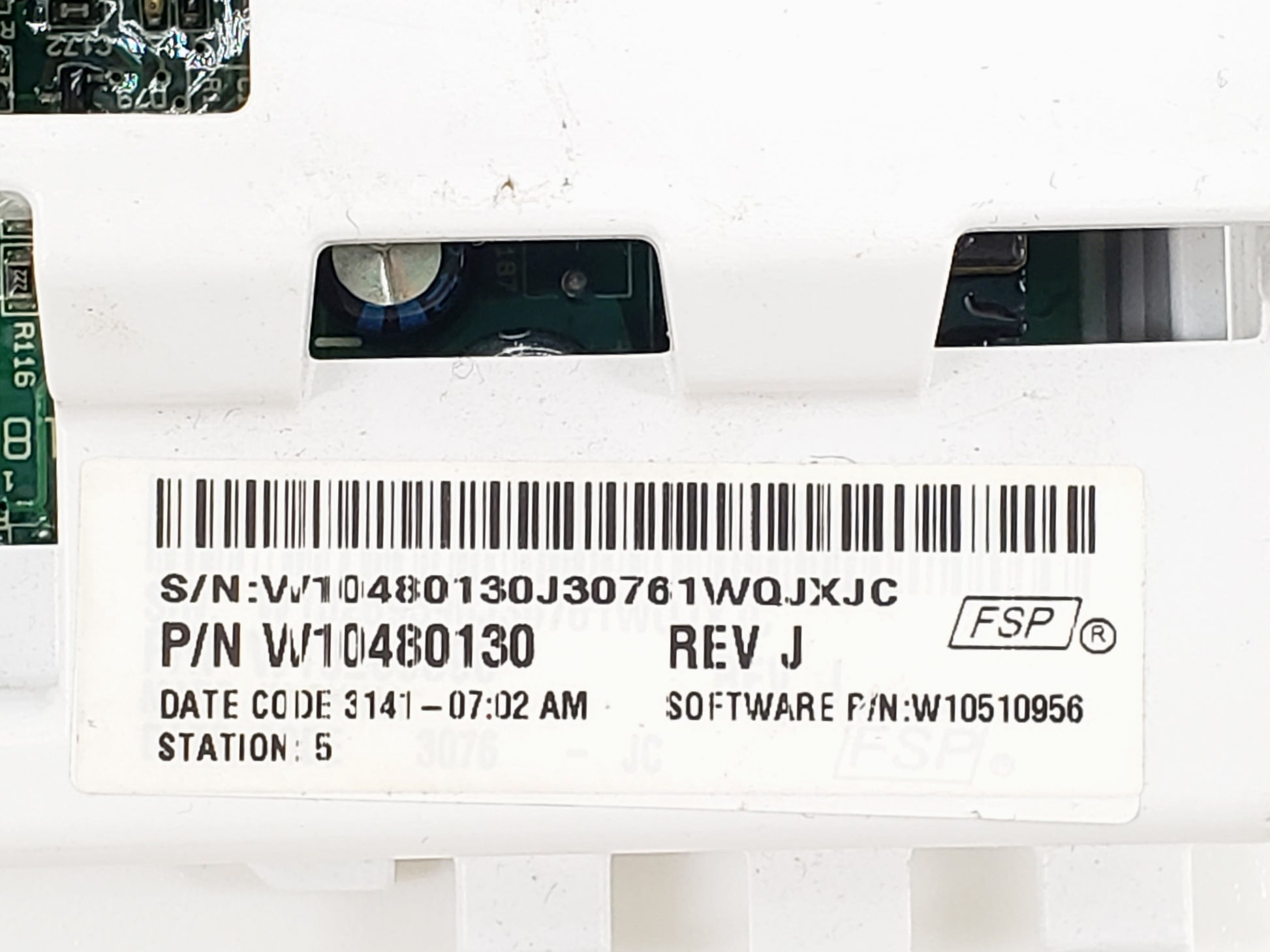 OEM  Whirlpool Washer Control W10480130