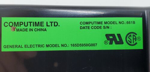 GE Dishwasher Control Board 165D5950G007