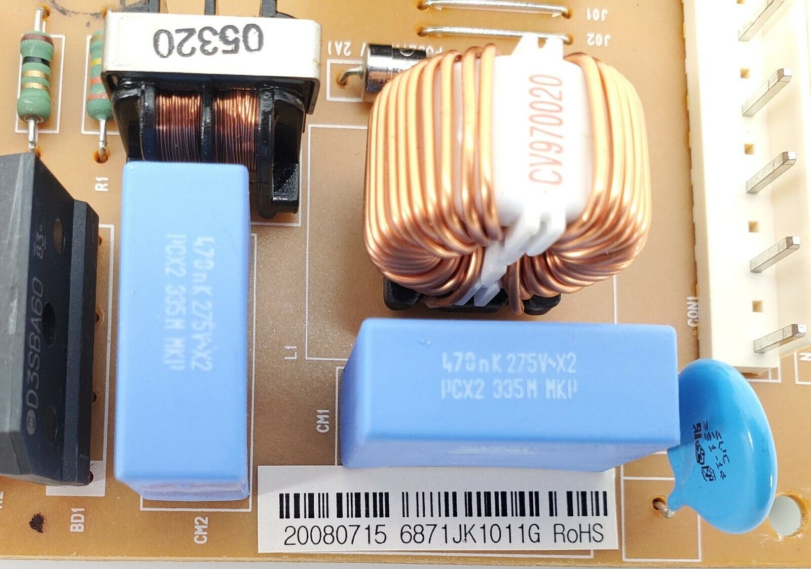 OEM  LG Control Board 6871JK1011G