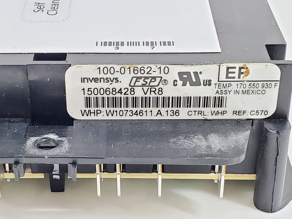 Whirlpool Range Control Board W10734611