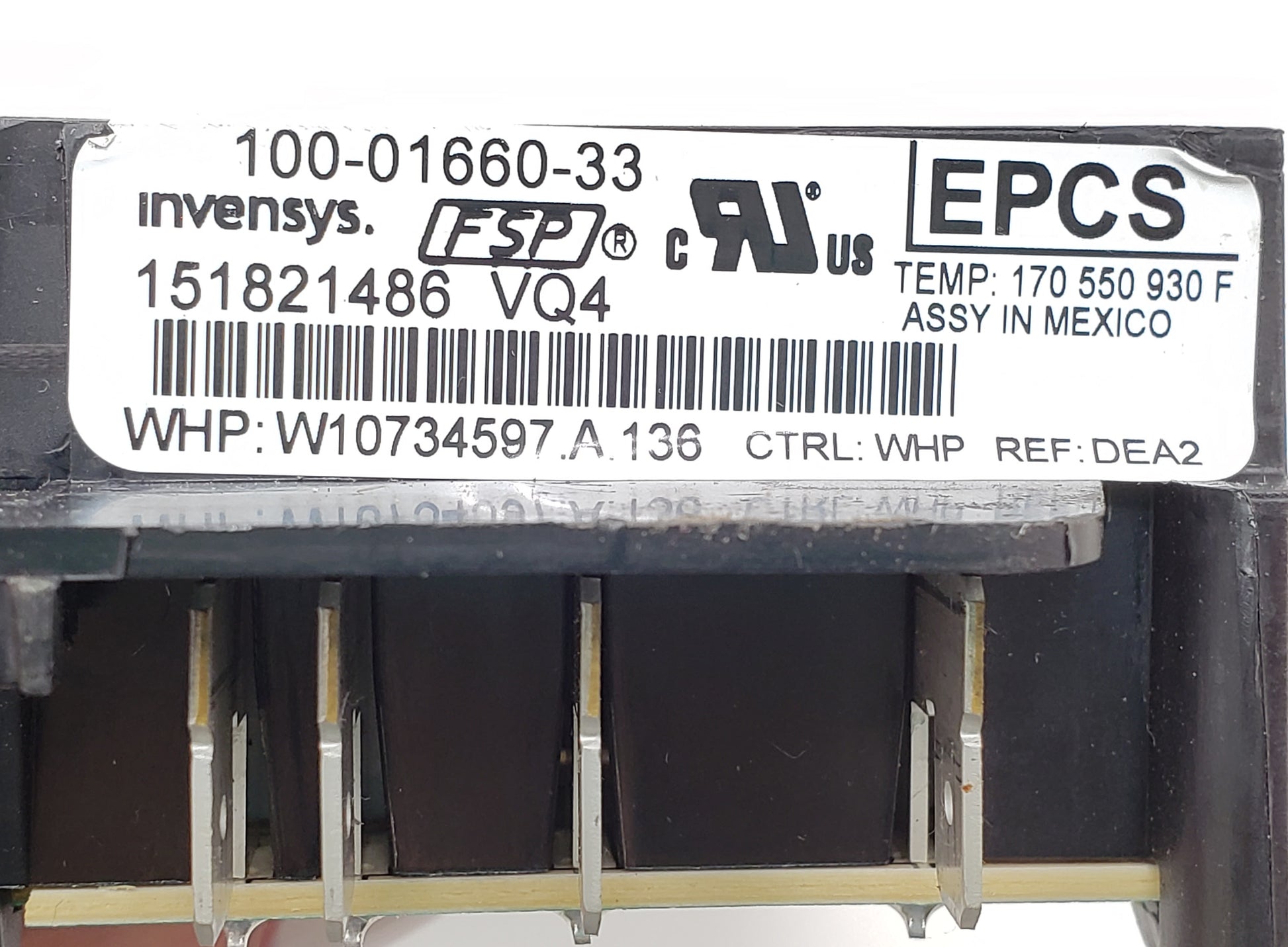 OEM  Whirlpool Range Control W10734597