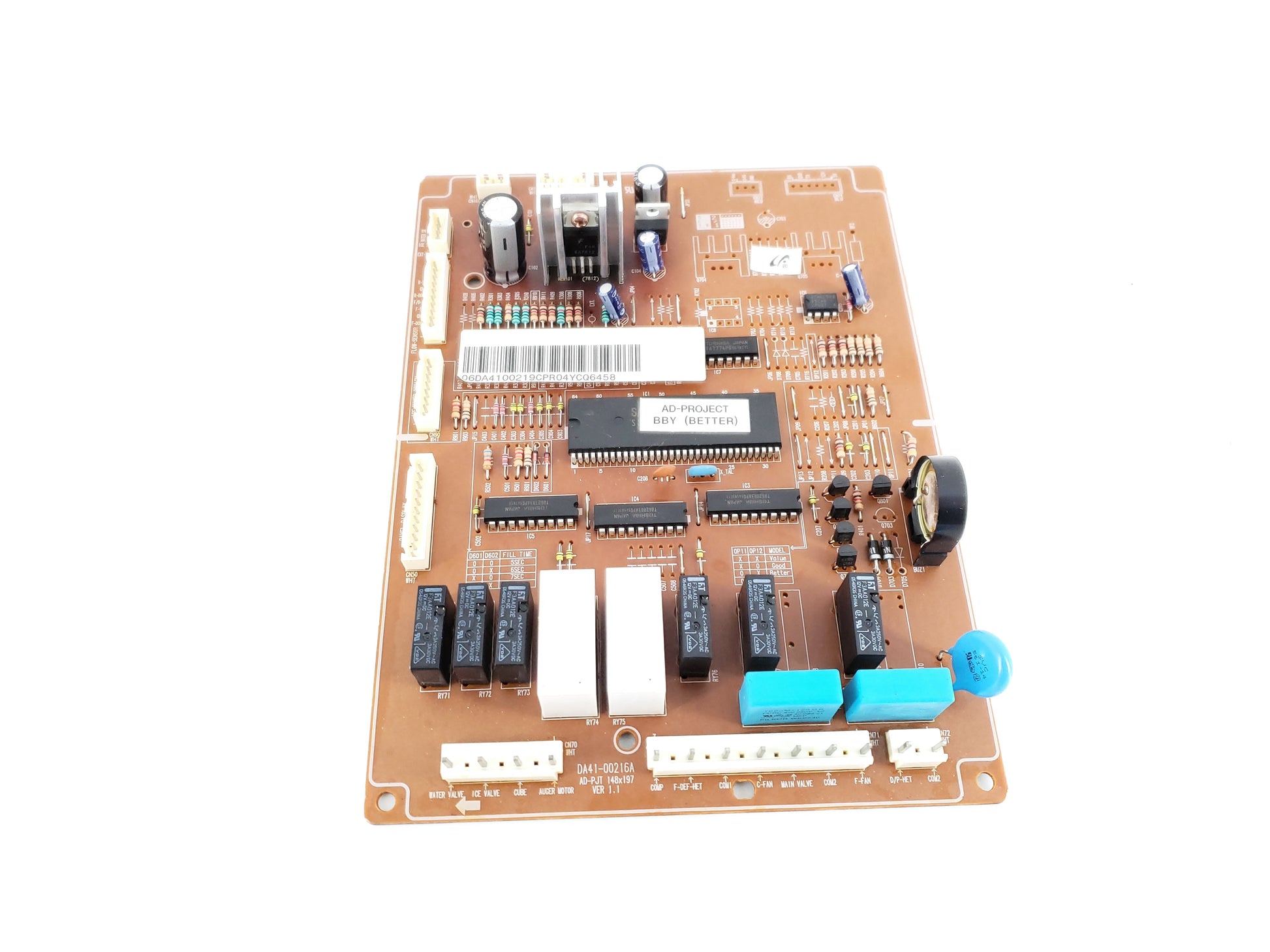 Samsung Refrigerator Control Board DA41-00219C