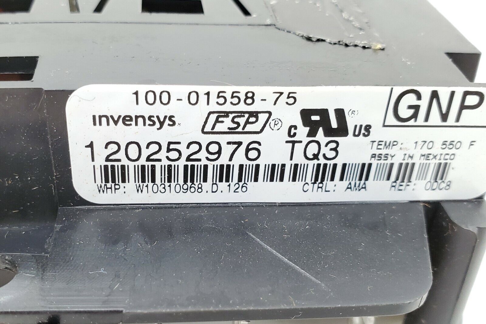 OEM  Amana Range Control Board W10310968