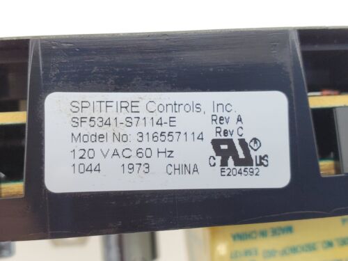 OEM Frigidaire Range Control Board 316557114 Same Day Ship & Lifetime Warranty