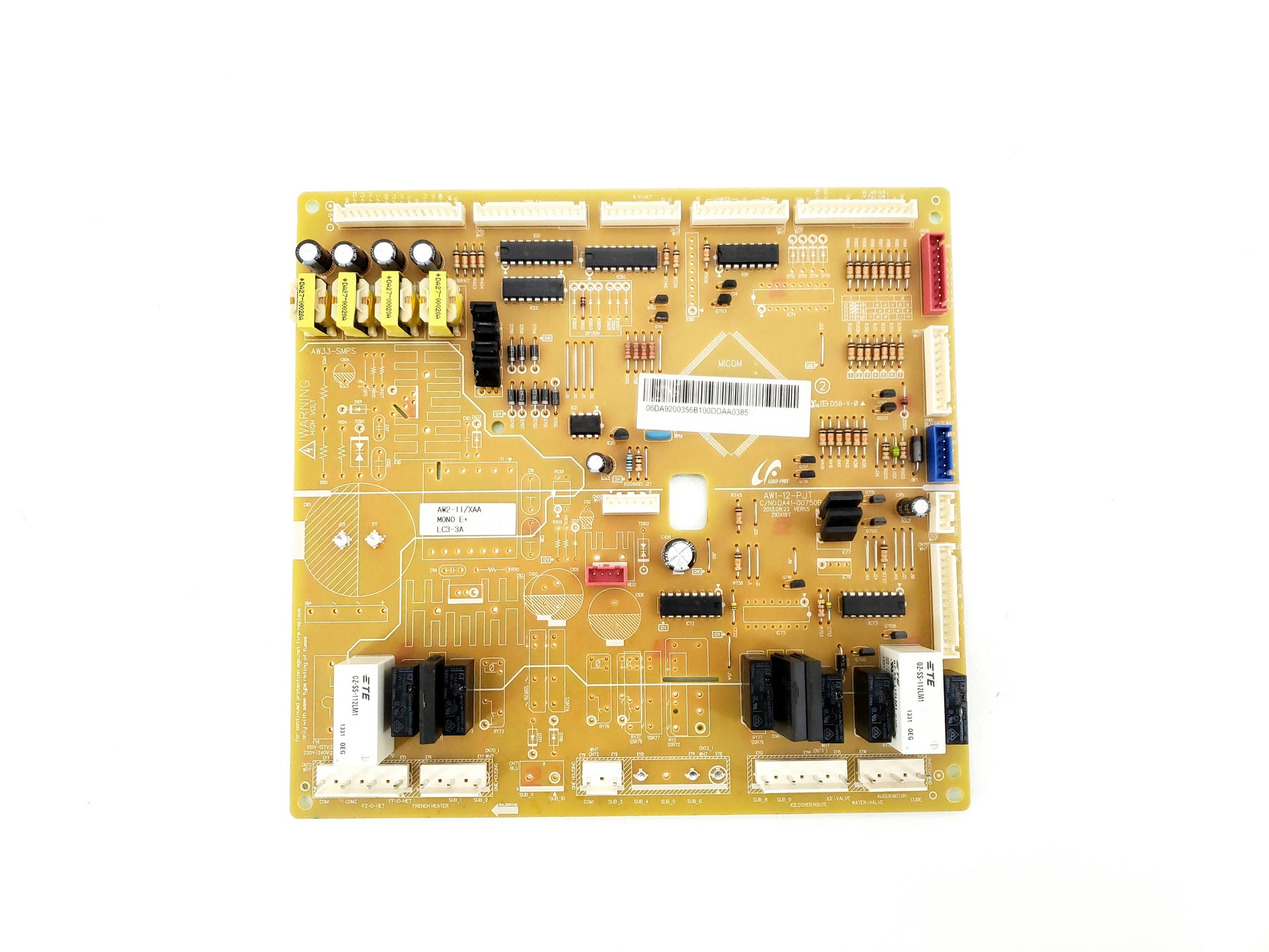 Samsung Refrigerator Control Board DA92-00356B