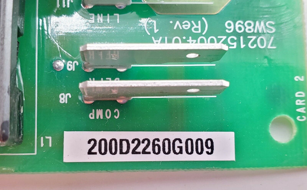 OEM  GE Control Board 200D2260G009