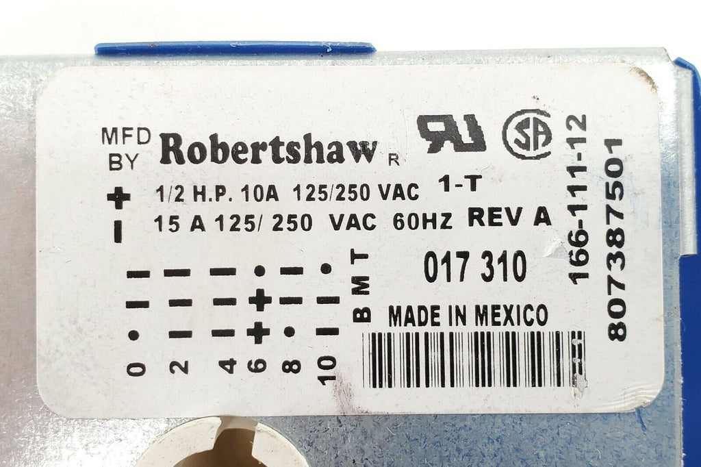 Frigidaire Dishwasher Timer 807387501