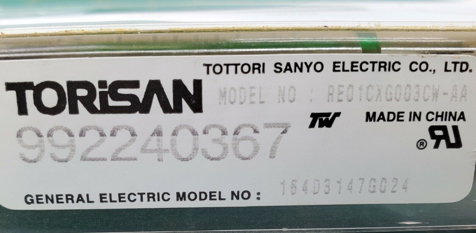OEM  GE  164D3147G024