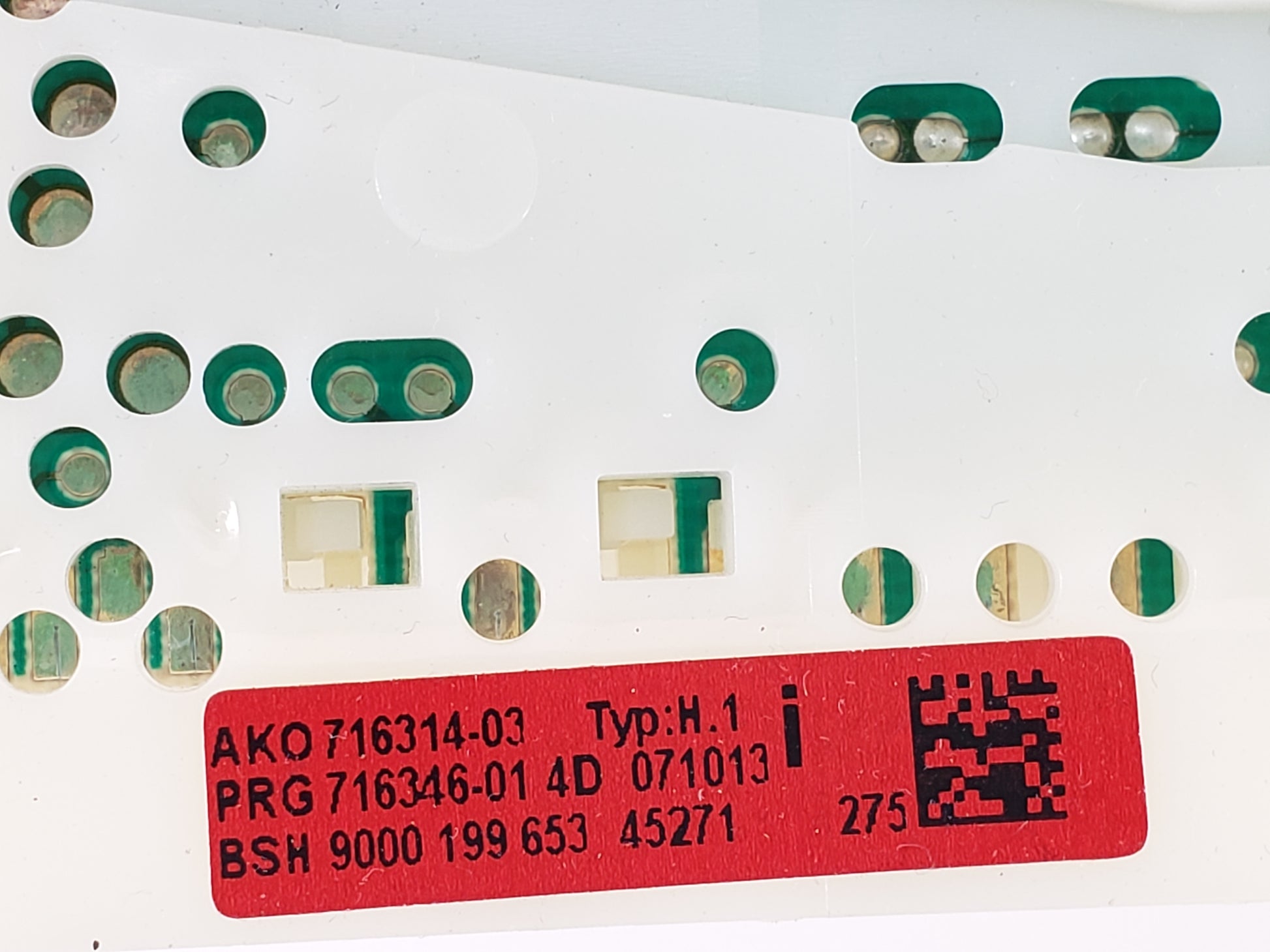 OEM  Bosch Dishwasher Control 9000199653