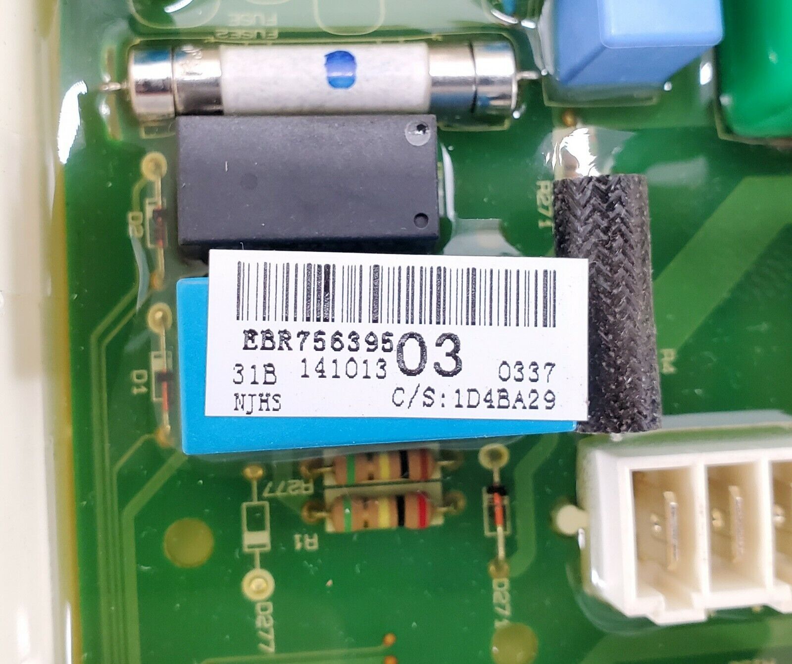OEM LG Washer Control Board EBR75639503 Same Day Shipping & Lifetime Warranty