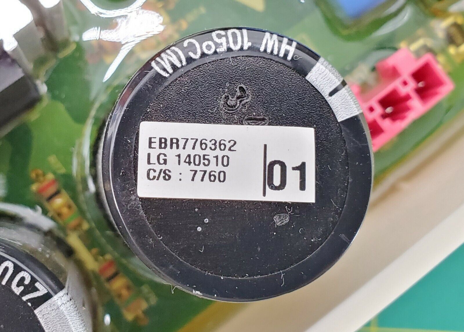 LG  Washer Control Board EBR77636201