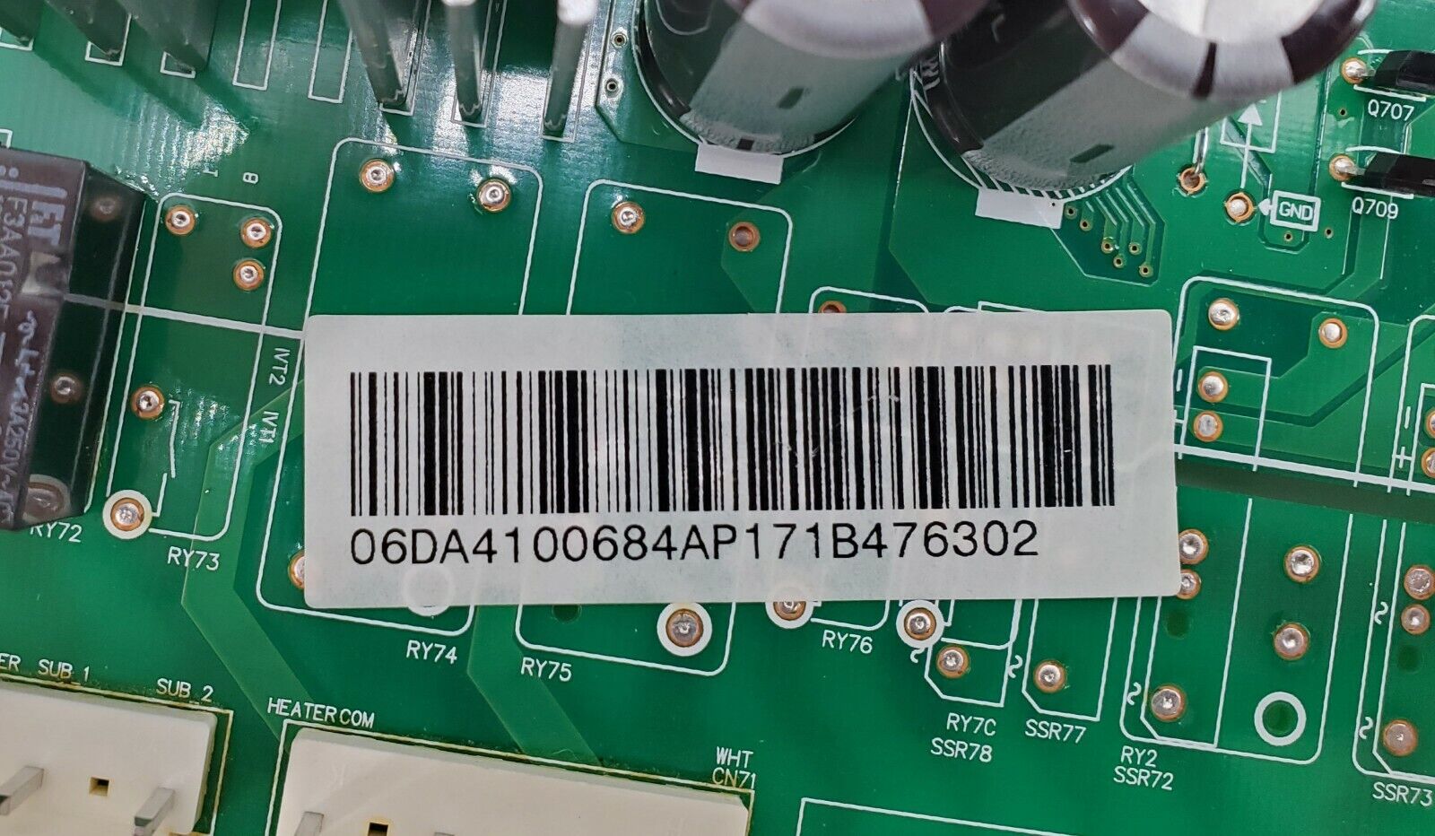 Samsung Refrigerator Control DA41-00684A