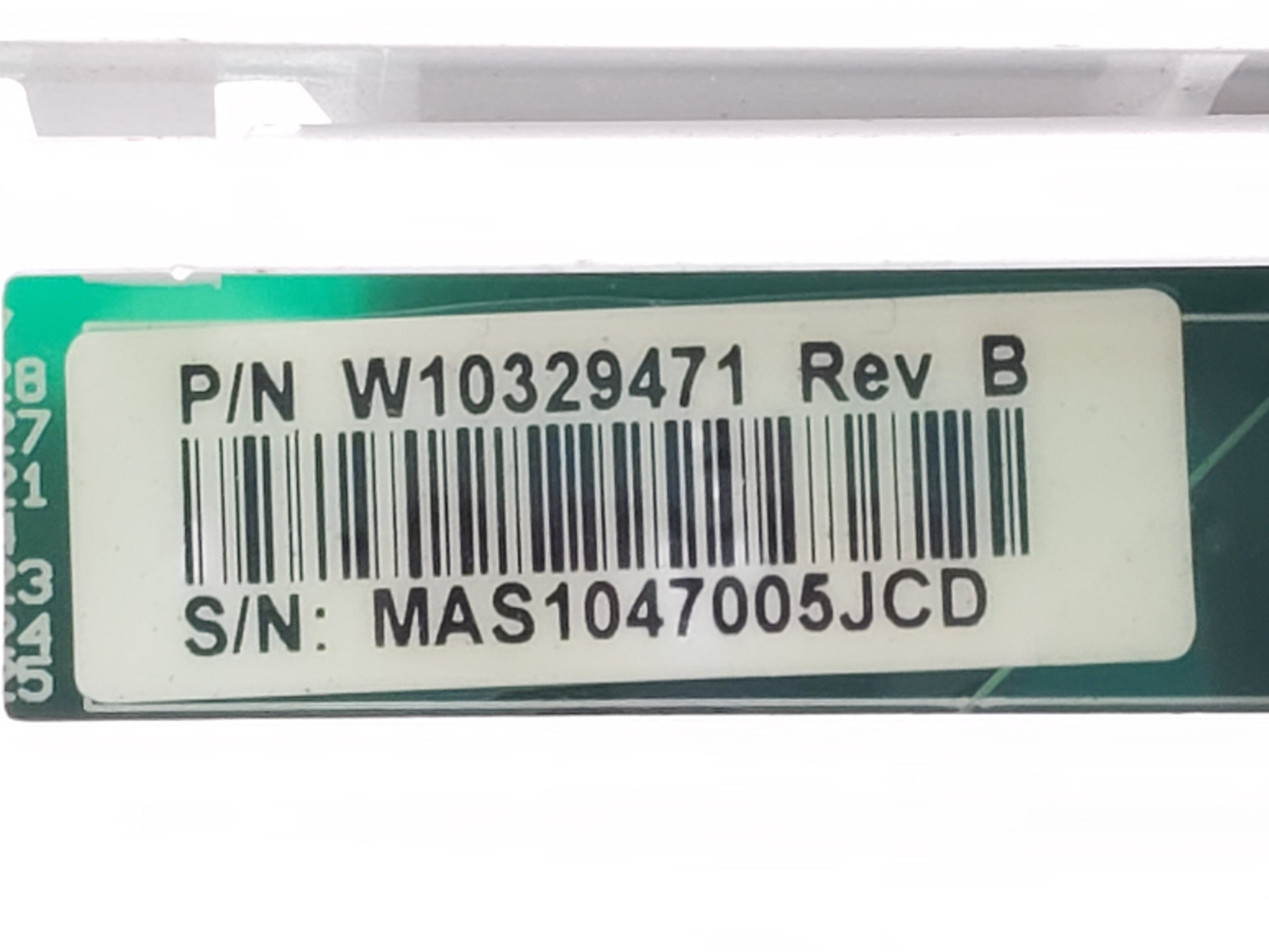 Whirlpool Washer Control Board W10329471