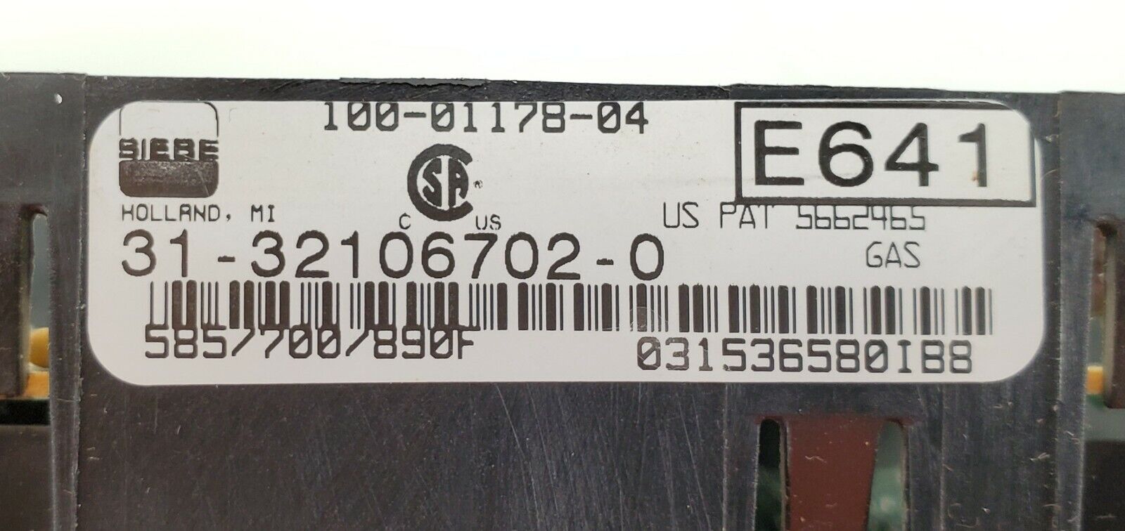 OEM  Maytag Range Control 31-32106702