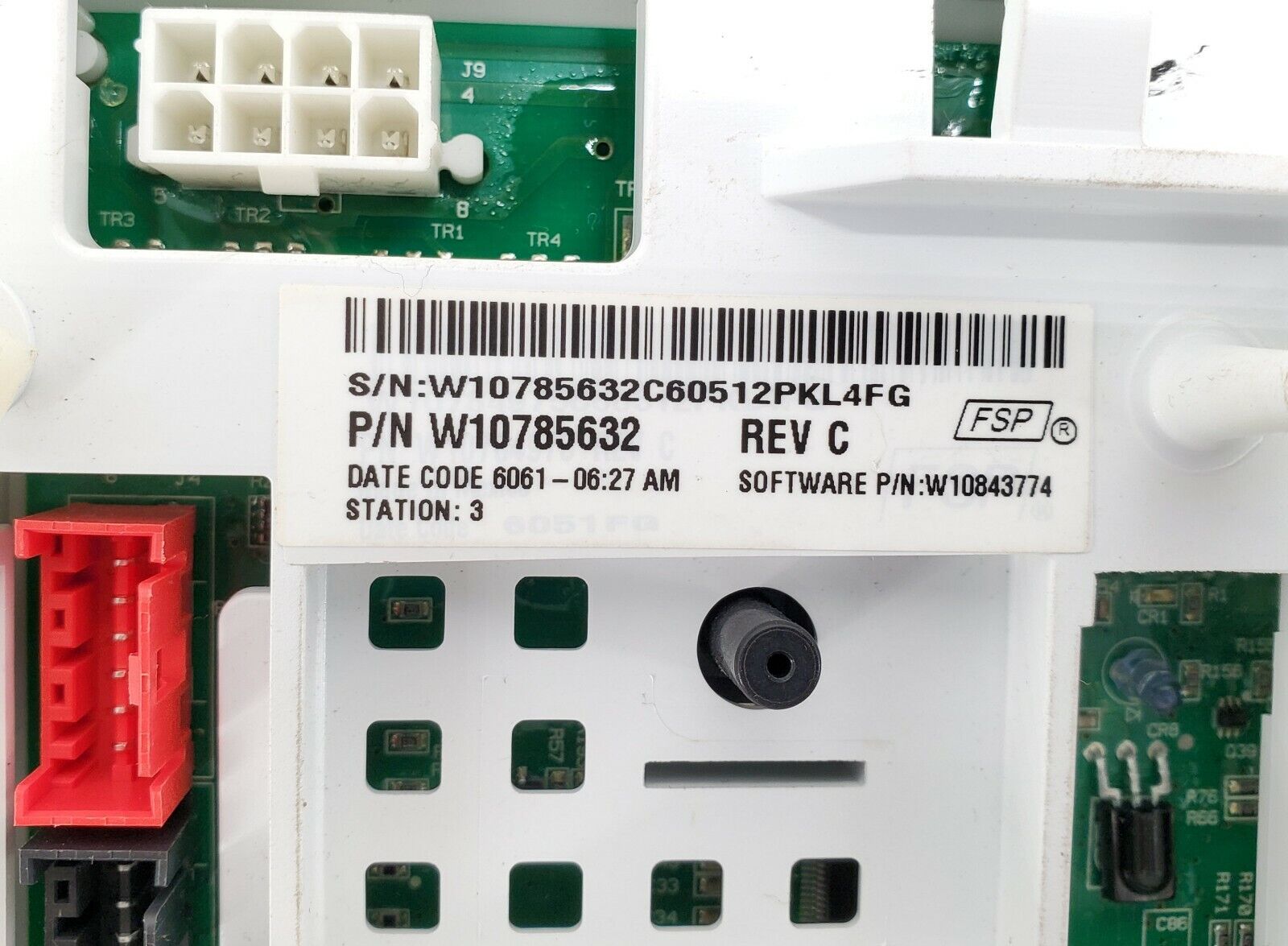 OEM  Whirlpool Washer Control W10785632