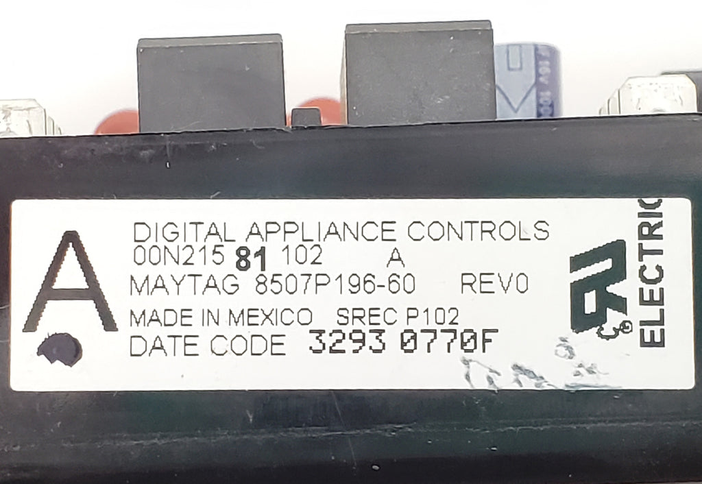 Maytag Range Control  8507P196-60