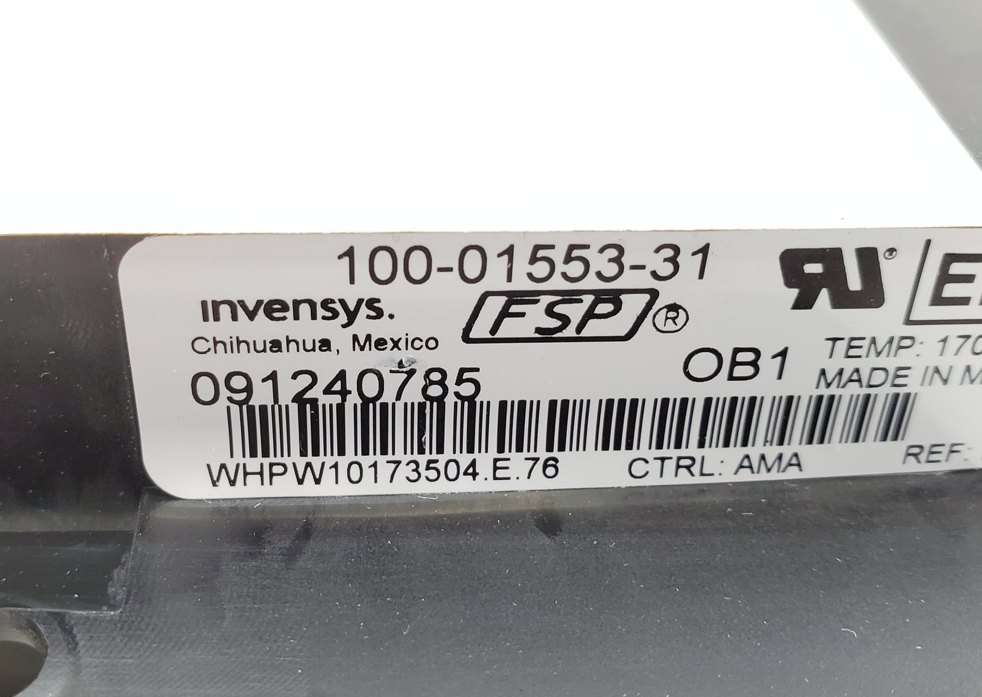 OEM  Whirlpool Range Control Board W10173504