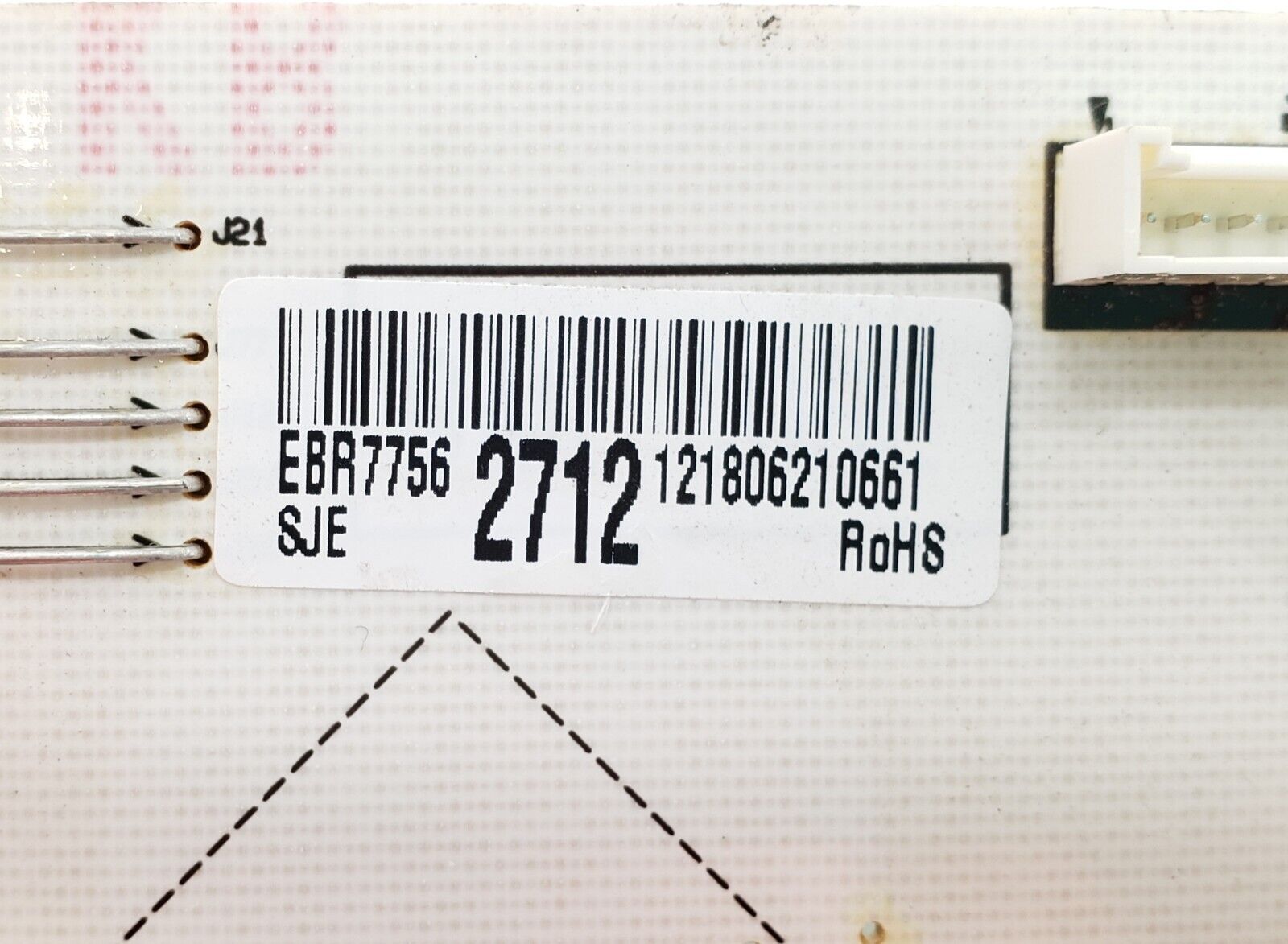 New OEM  LG Range Oven Control EBR77562712