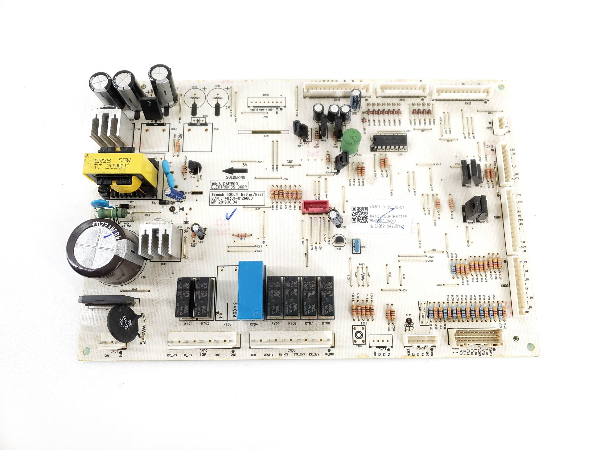 Kenmore Refrigerator Control Board 40301-0126802-01