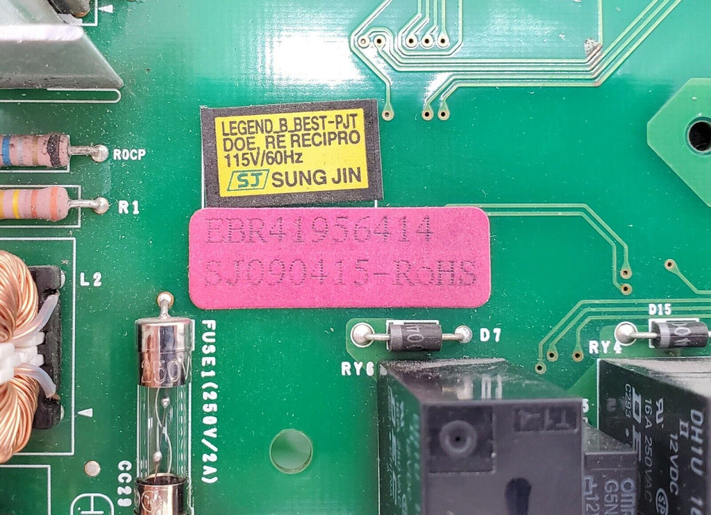 LG Refrigerator Control  EBR41956414