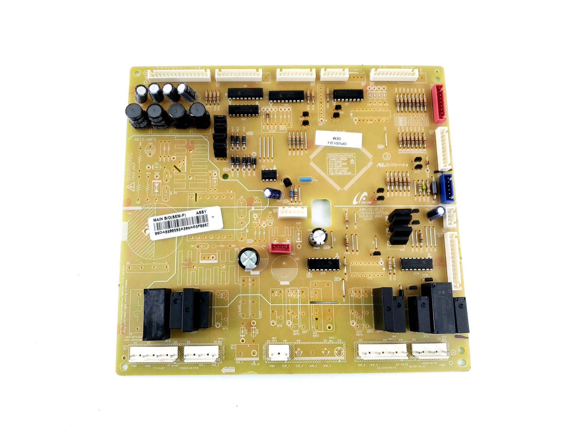 Samsung Refrigerator Control Board DA92-00592A