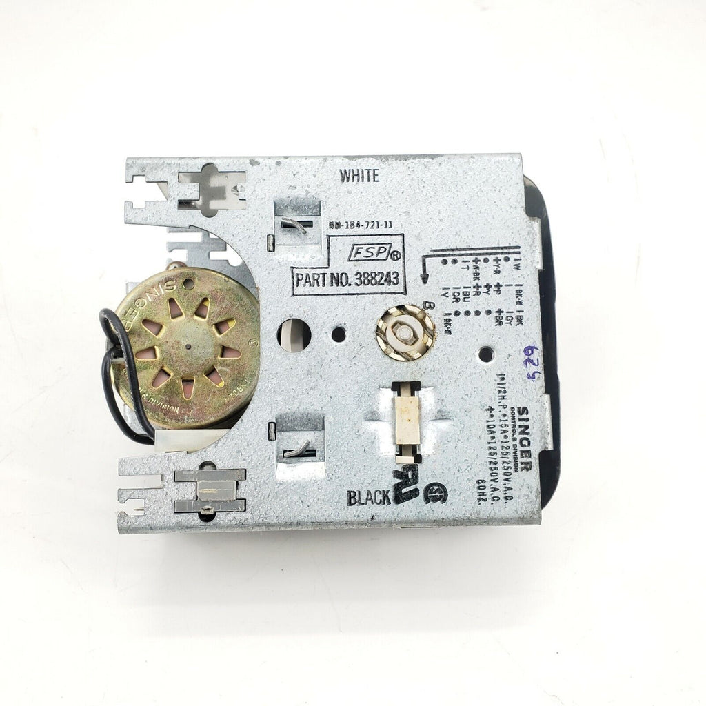 OEM Whirlpool Washer Timer 388243 Same Day Ship & Lifetime Warranty
