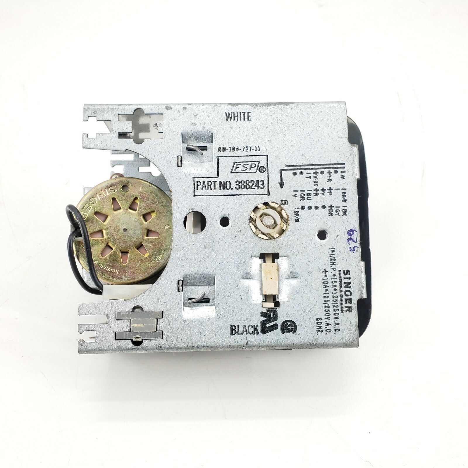 OEM Whirlpool Washer Timer 388243 Same Day Ship & Lifetime Warranty